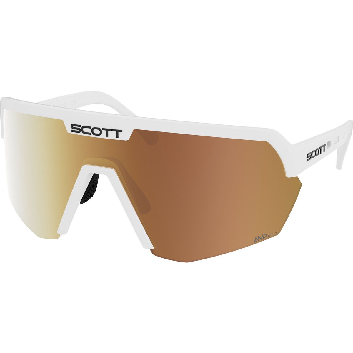 Scott Sunglasses Sport Shield LS white matt / amp ls gold chrome s1-3 (0196) 2892330196374