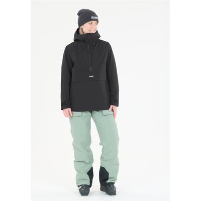 Skijacke SLOPE "Ruki", Damen, Gr. XXS, schwarz, 100% Polyester, unifarben, normal, ohne Ausschnitt, Jacken Skijacke, mit einer Wassersäule von 15.000 mm