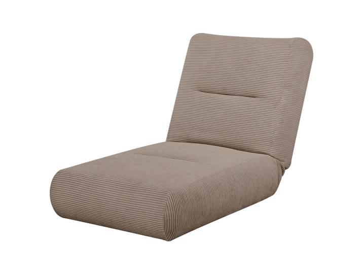 Livetastic Schlafsessel, Braun, Textil, 81x88x160 cm, Bsci, Liegefunktion, Wohnzimmer, Sofas & Couches, Schlafsofas, Schlafsessel