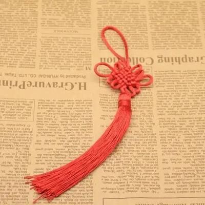 Uplifted Finds Artisan Prosperity Talisman   Five Emperors Lucky Coins & Chinese Knot   Executive Home & Zen Sanctuary Decor chinese Knot