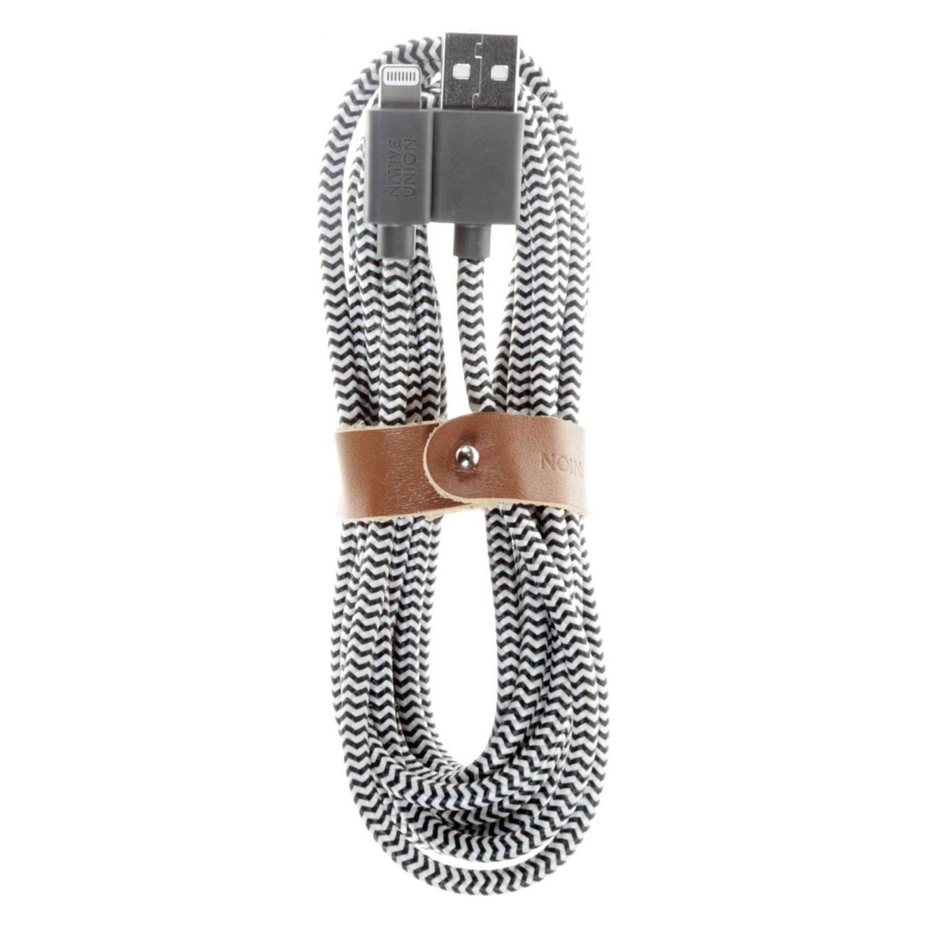 Native Union Belt Cable (3 m, USB 2.0) (BELT-KV-L-ZEB-3)