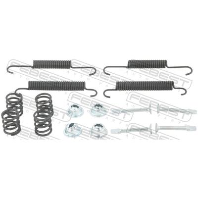 FEBEST Zubehörsatz, Feststellbremsbacken 1204-IX35R-KIT für HYUNDAI