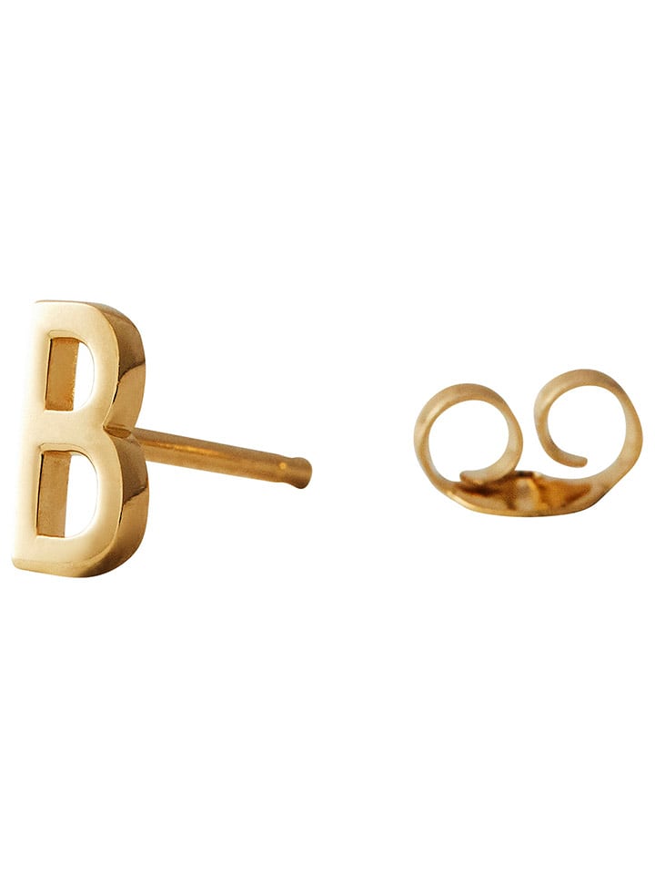 Design Letters Vergold. Ohrstecker "Archetypes" - onesize