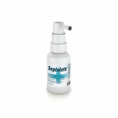 Septolete 1,5mg/ml + 5mg/ml Spr.z.Anw.i.d.Mundhö. 30 ml Spray
