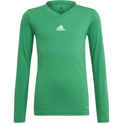 adidas Team Base langarm Funktionsshirt Kinder GN7515 - team green 128
