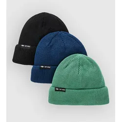 Rip Curl Classic Surf Reg 3-Pk Beanie black / olive Gr. Uni