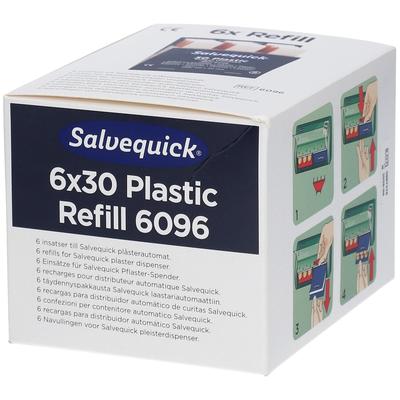 Salvequick Plastic Finger Bandage Refill 6096 6x30 St Verband