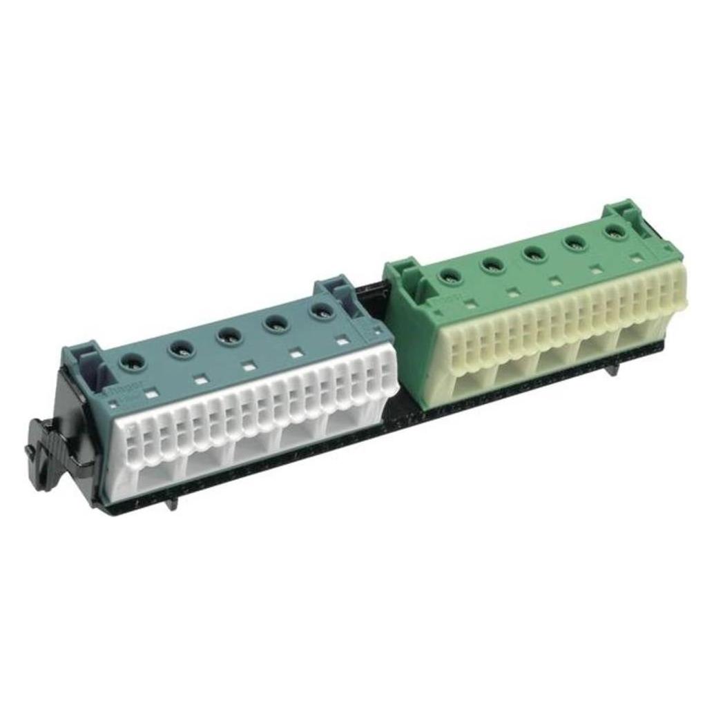 Hager HAG FZ383 Träger mit 2x22 PE/N-Klemmen QUICKCONNECT (FZ383)