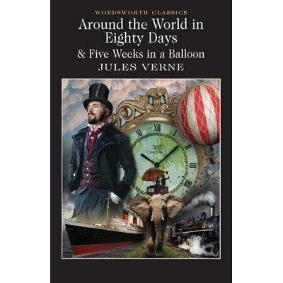 Around the World in 80 Days / Five Weeks in a Balloon, Taschenbuch von Jules Verne, Swan, 978-1-85326-090-2