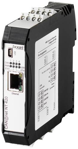Ixxat 1.01.0332.42000 CAN@net NT 420 CAN Umsetzer CAN Bus, Ethernet, USB 24 V/DC 1St.