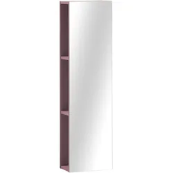 Tchibo - Spiegelregal »Piazza« - 30x19,6x110,6cm - rosa -