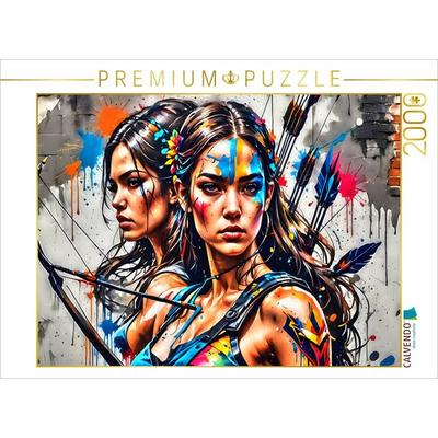 CALVENDO Puzzle Schütze | 2000 Teile Lege-Größe 90x67cm Foto-Puzzle für glückliche Stunden