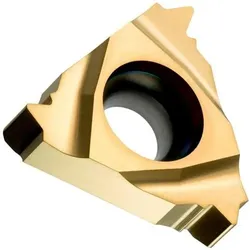 Gewindedreh-Wendeschneidplatte ISO TN 16ER080W:T8030 Innenkreis-D. 9,525mm PVD