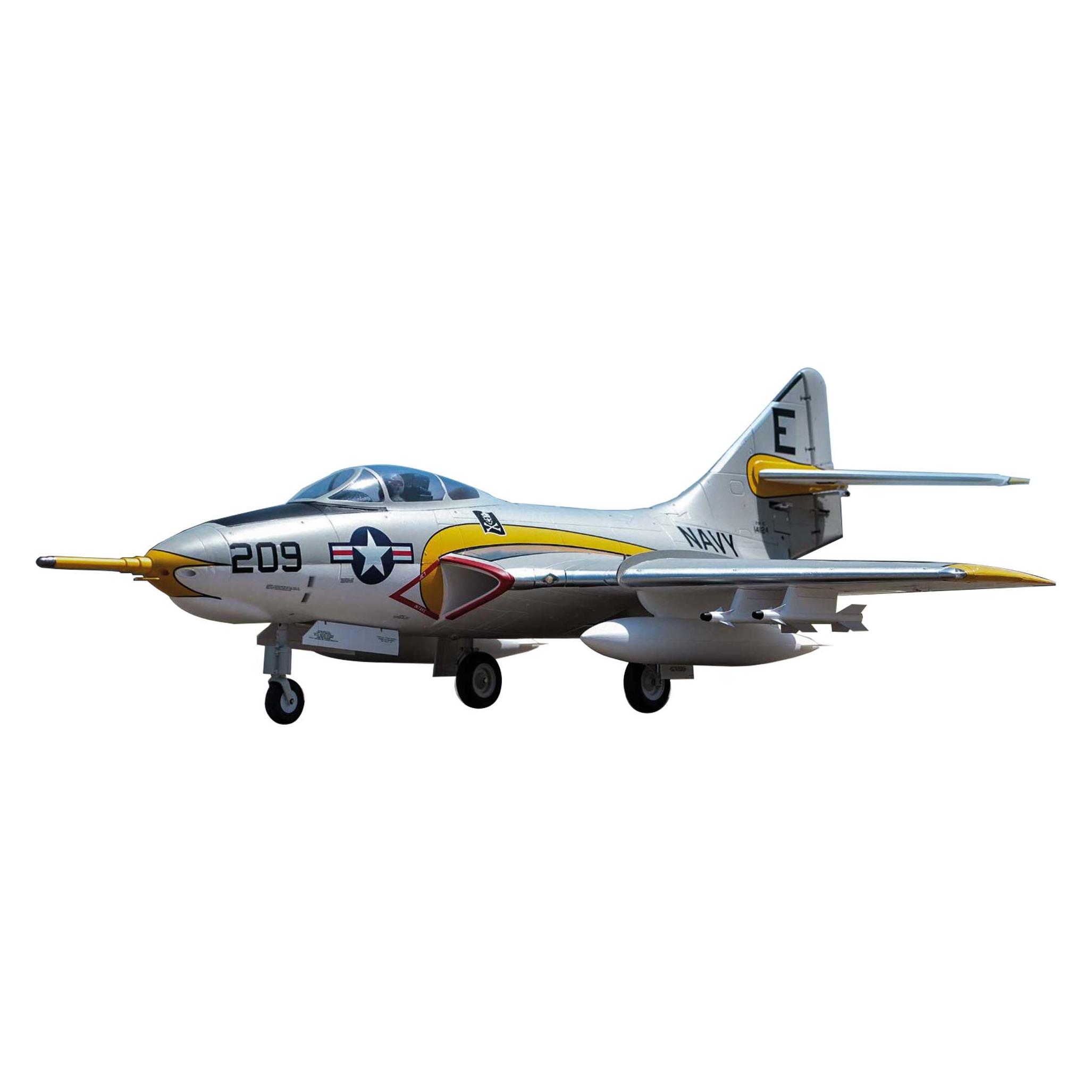 Freewing F9F-8 Cougar 80mm EDF Jet PNP (Motorflugzeug) (FJ22011P)