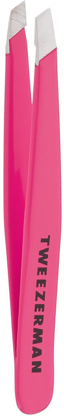 TWEEZERMAN Neon Pink Mini Slant Tweezer