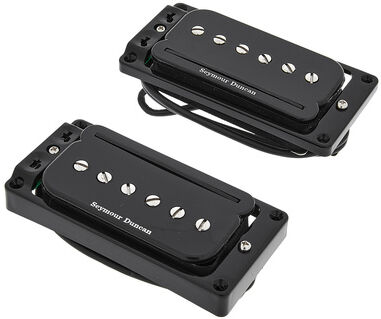 Seymour Duncan SHPR-1S P-Rail Set Arched BK Schwarz