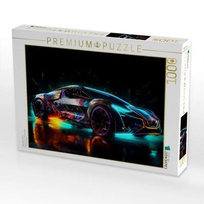 CALVENDO Puzzle Zukunft der Autos | 1000 Teile Lege-Größe 64x48cm Foto-Puzzle für glückliche Stunden