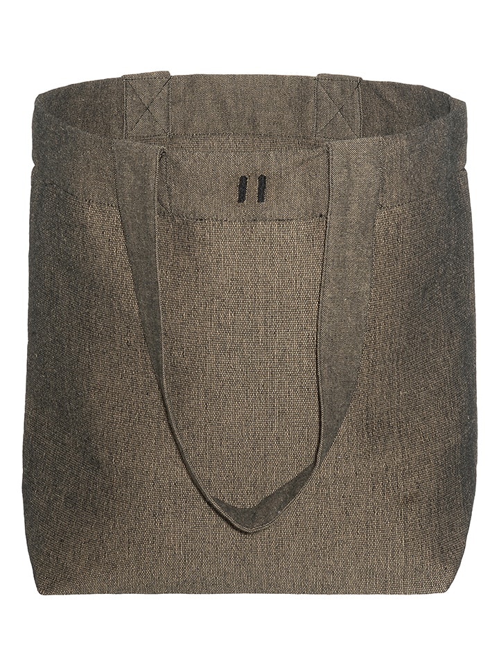 Rento Saunatasche in Beige/ Schwarz - onesize