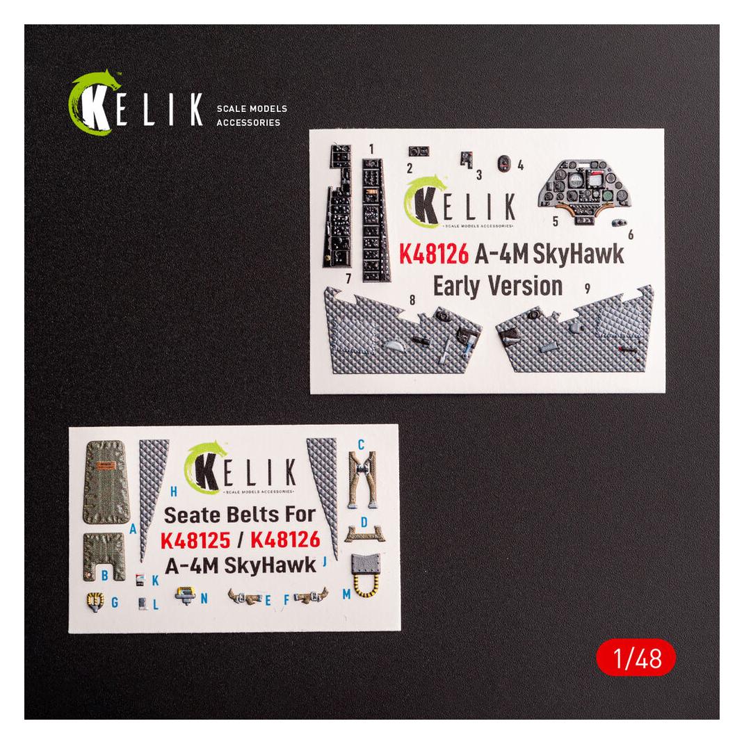Kelik A-4M Early production- interior 3D decals for Magic Factory kit (K48126)
