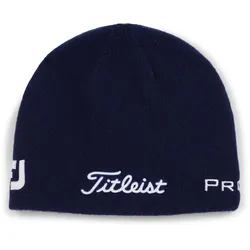 Titleist TOUR MERINO BEANIE - (41) Navy/White