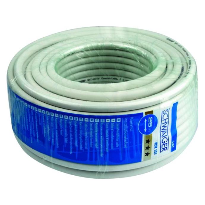 Schwaiger SAT Koaxialkabel 135 dB (135 dB, SAT Kabel) (KOX13525052)