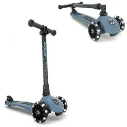 Scoot&Ride Highwaykick 3 LED - Scooter / Kickboard, Farbe: kiwi
