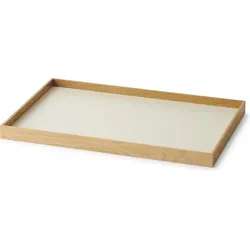 Frame Dekoratives Tablett M beige Eiche hell
