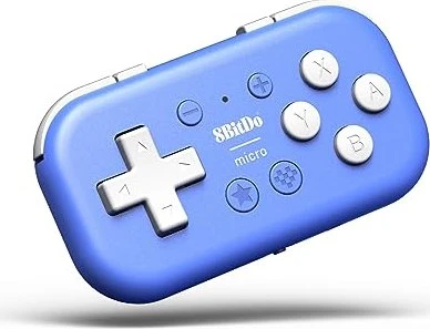 8BitDo Micro Bluetooth Gamepad - Blue - Nintendo Switch