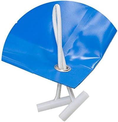 Pool-Abdeckung / Schutzabdeckung für den Winter, undurchsichtig, für Schwimmbäder mit 6 x 4 Metern, PVC mit 650 g/m? 7x5 metros