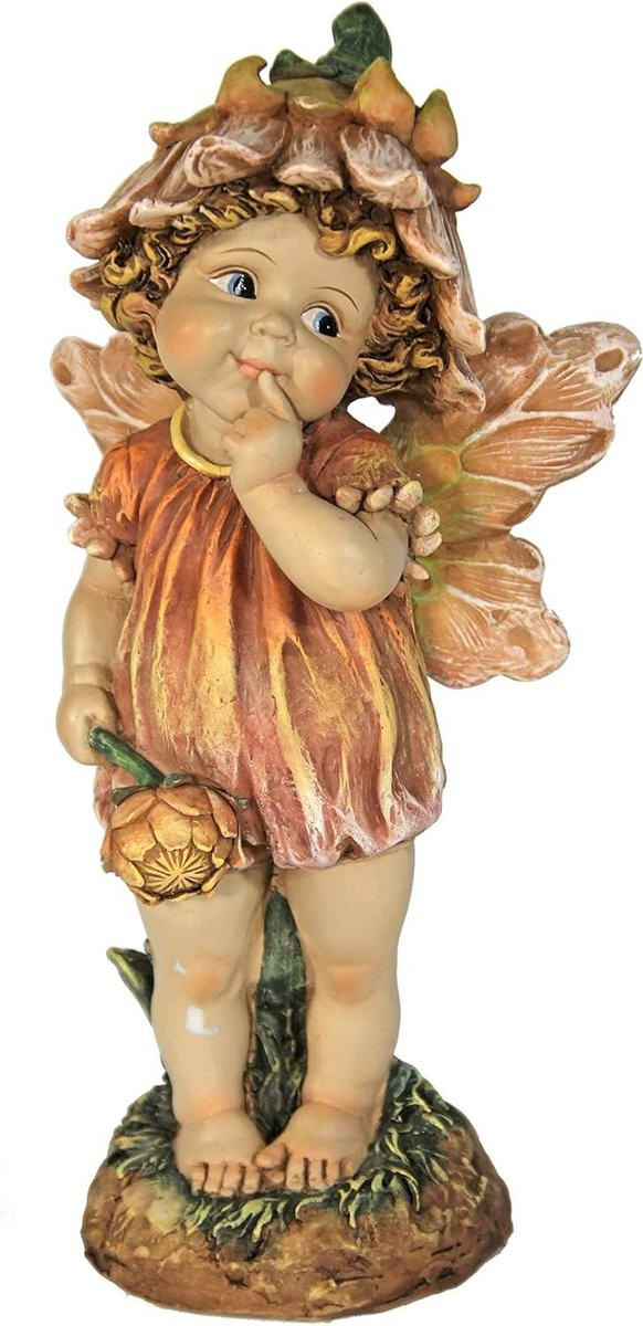 Handgeschilderde weerbestendige tuinkabouter decoratieve figuur multicolor