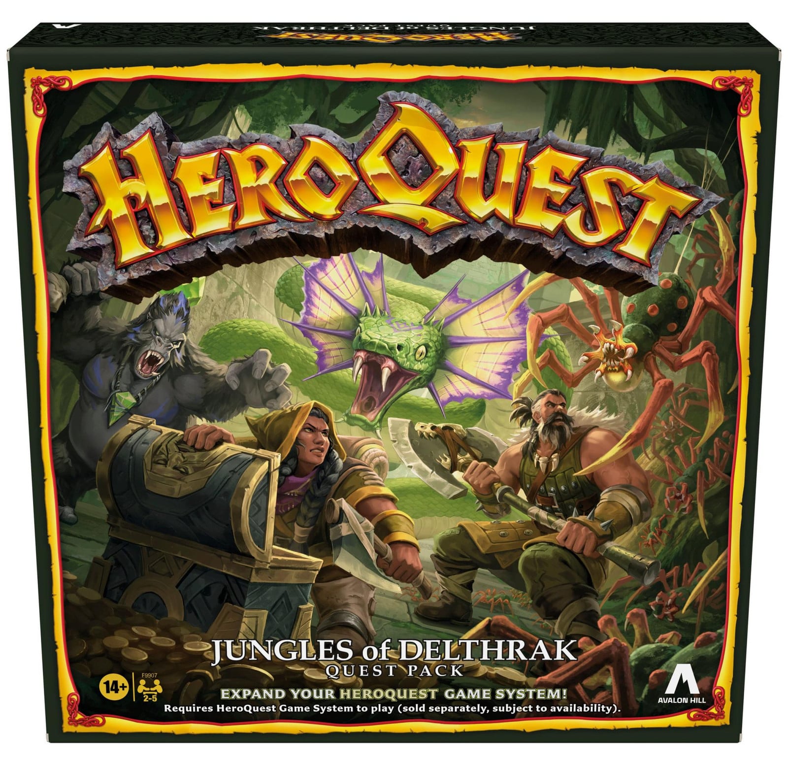 Hasbro HeroQuest Jungle Delthrak Quest Pack