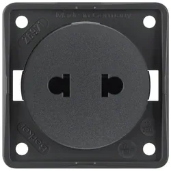 Berker 962572505 Steckdose ohne SK Euro-US Stand ITG anth