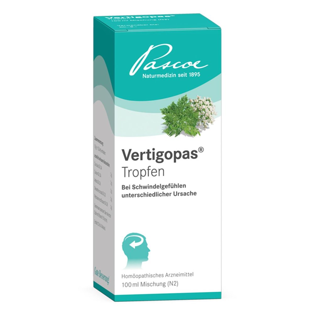 Pascoe pharmazeutische Präparate GmbH Vertigopas Tropfen 07113322