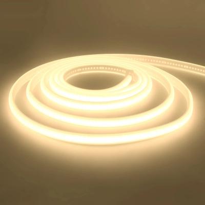 Uplift Picks 220V Waterproof COB LED Strip Flexible Neon Ribbon Light natural White 16m
