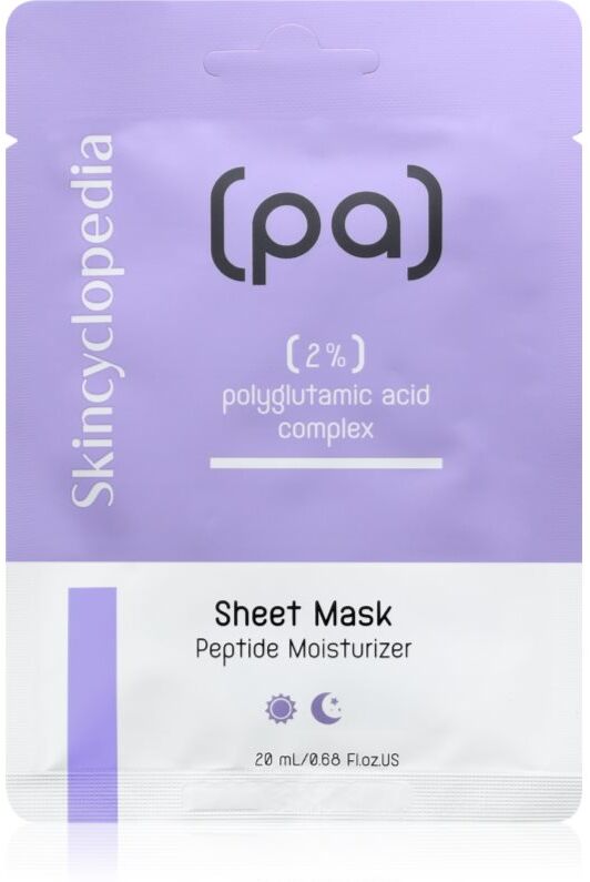 Skincyclopedia Peptide Moisturizer Moisturising face sheet mask 20 ml