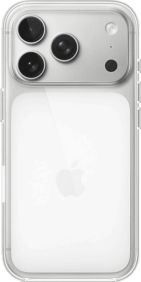 Apple Funda transparente Clear Case con MagSafe, Para iPhone 17 Pro, Transparente