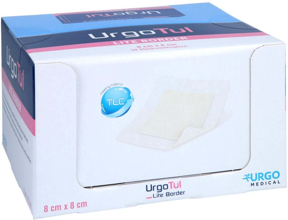 Urgotül Lite Border 8x8 cm Verband Spender