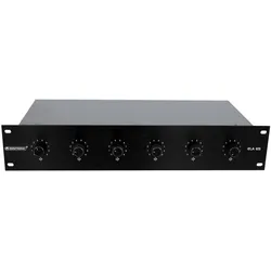 OMNITRONIC ELA 6S-Zonen LS-Regler 5W sw