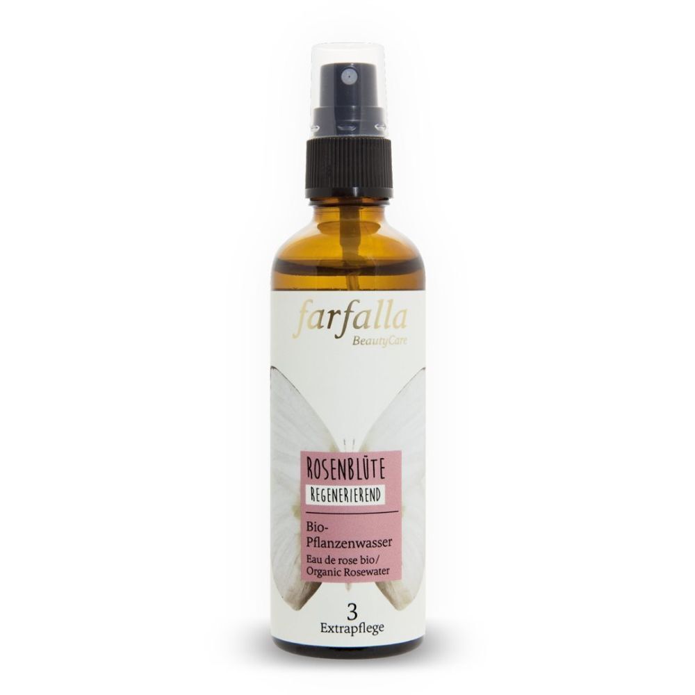 Farfalla Bio-Pflanzenwasser Rosenblüte Spr 75 ml Dosierspray