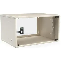 Enoc Wandschrank (10.86 HE, 19 Zoll Rack), Serverschrank, Grau