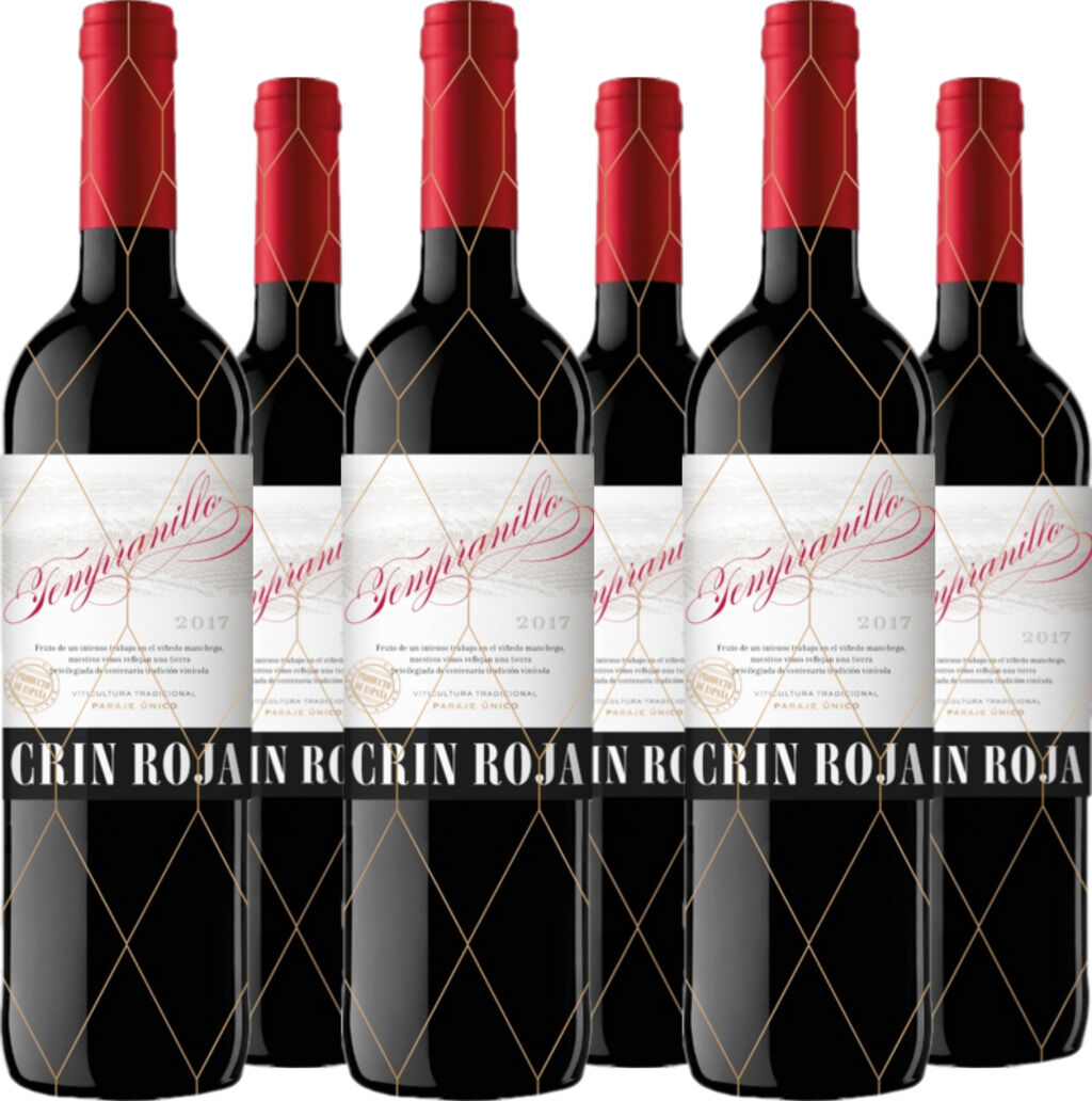6er Vorteilspaket Crin Roja tinto Tierra de Castilla 2024 Bodegas Roqueta