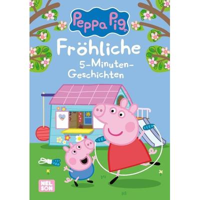 Peppa Wutz Gutenachtgeschichten: Fröhliche 5-Minuten-Geschichten, Gebundene Ausgabe von Steffi Korda, Nelson, 978-3-8451-2501-5