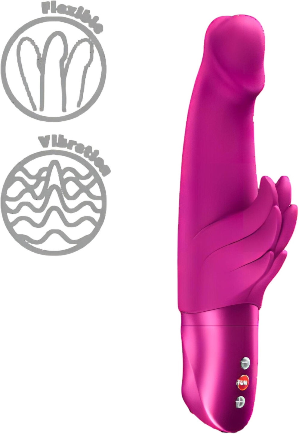 Fun Factory Wicked Angel - clitoral arm vibrator (pink)