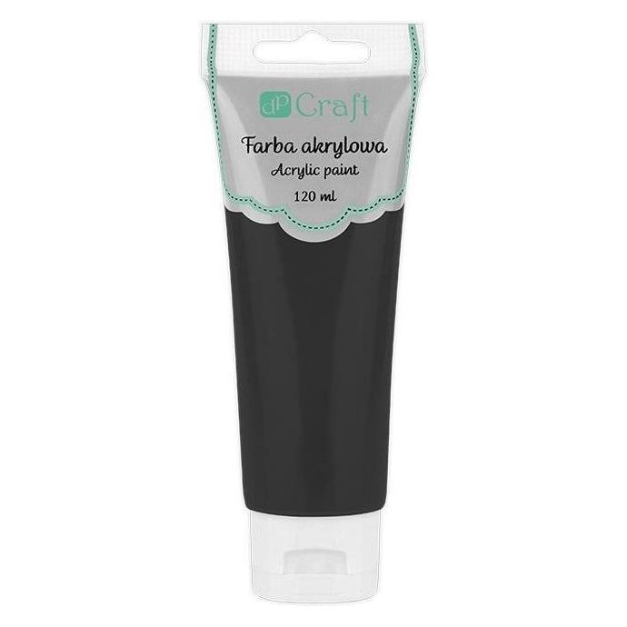 DP Craft Acrylfarbe Lampenschwarz 120ml (120 ml) (47591147)