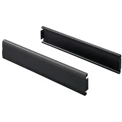Rittal Flex-Block Trim Panels, 100x1200mm, Serverschrank Zubehör, Schwarz