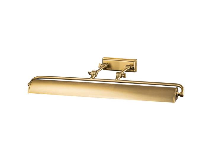 Elstead Lighting Bilderleuchte, Schwarz, Messingfarben, Metall, 70.3x12.7 cm, Lampen & Leuchten, Innenbeleuchtung, Wandlampe, Wandlampen