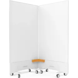 Magnetoplan, Zubehör Präsentieren, MAGNETOP. Eckablageschale Infinity Wall 114661028 melonengelb 42x42x8.5cm