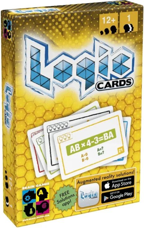 Brain Games Logic Cards Jaune