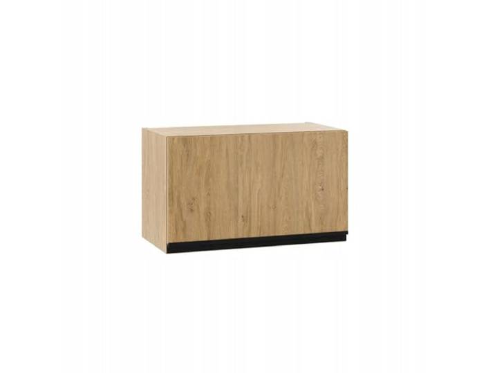 Laclar Küchenschrank Hängeschrank 60x30x36 cm mit Gasdruckdämpfer - Oberschrank aus Laminatplatte - TAL Serie - ideal für Dunstabzugshaube - einfacher Selbstaufbau - Steineiche