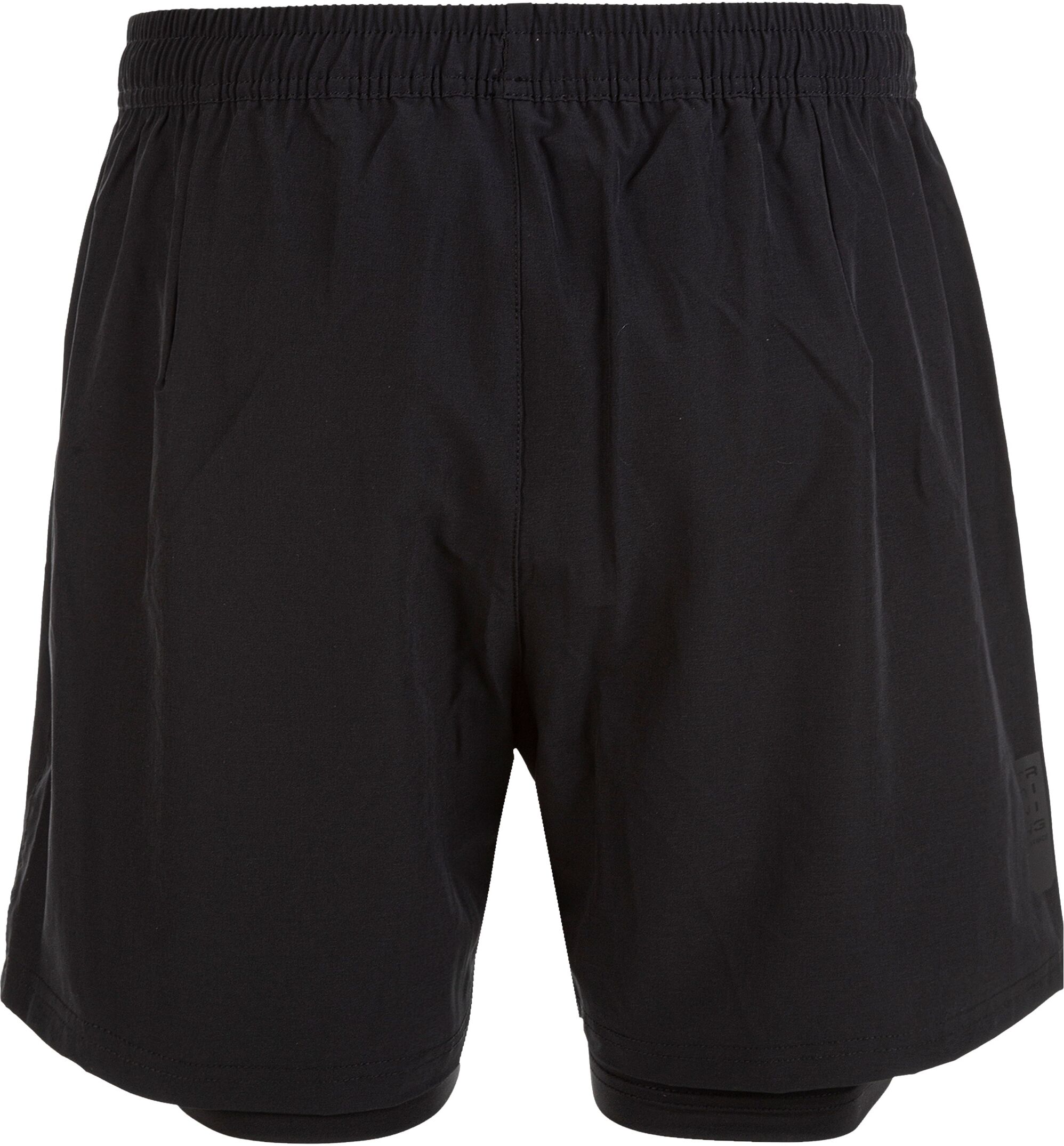 Funktionstights ENDURANCE "GATUN", Herren, Gr. M, US-Größen, schwarz, 87% Polyester, 13% Elasthan, unifarben, kurz, Hosen, mit praktischer Innentights